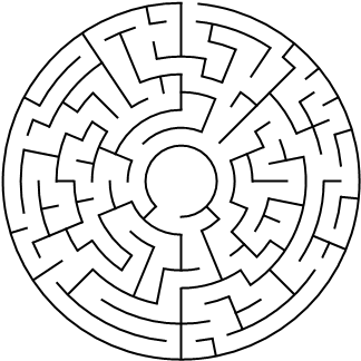Theta Maze with 20 cells diameter